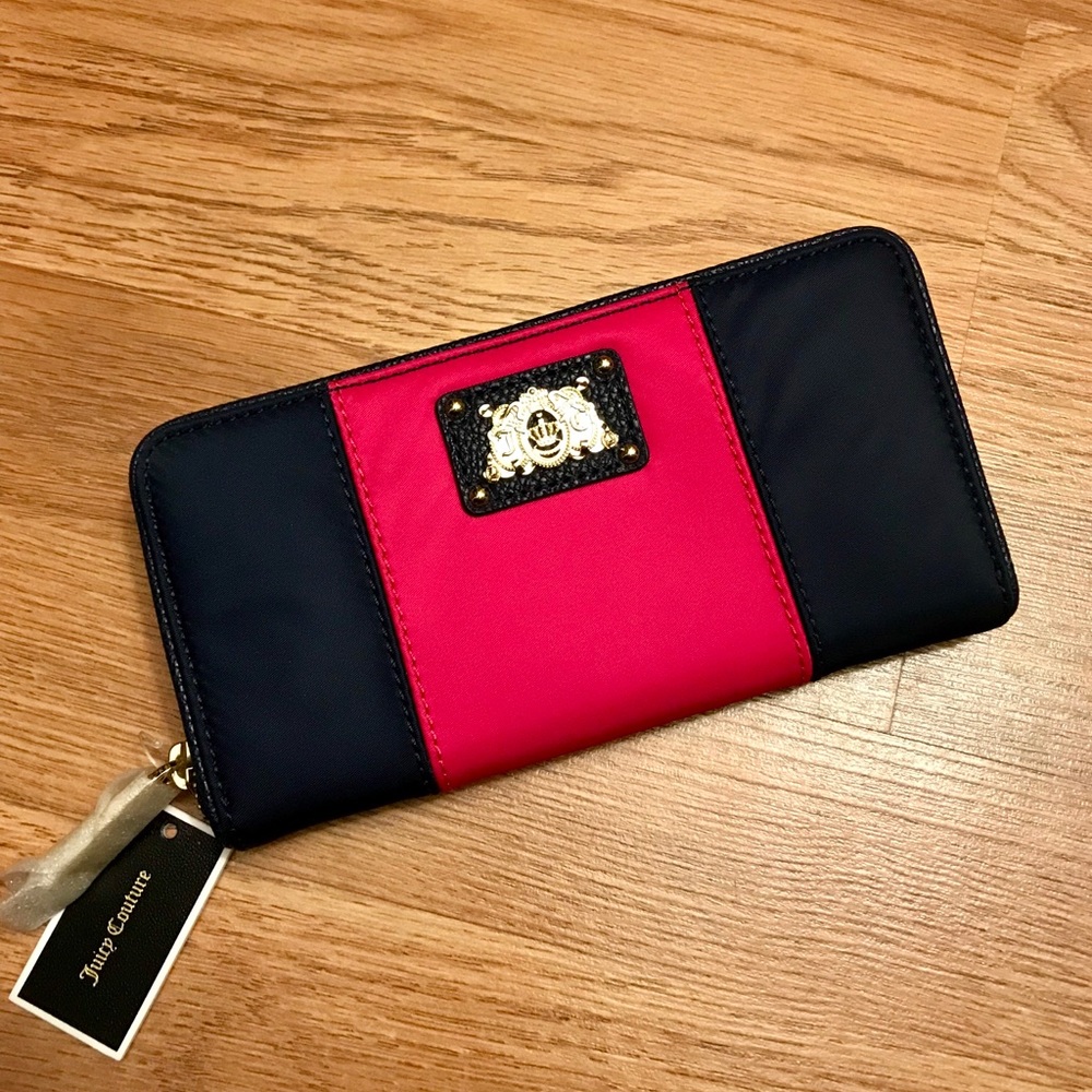 Juicy Couture Nylon Zip Wallet